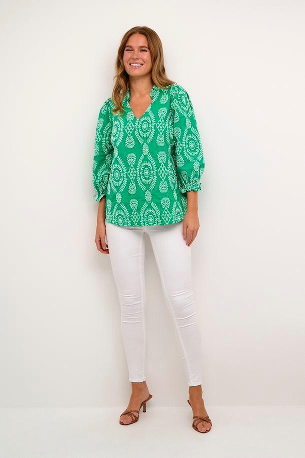 CUtia Blouse with embroidery Product Image