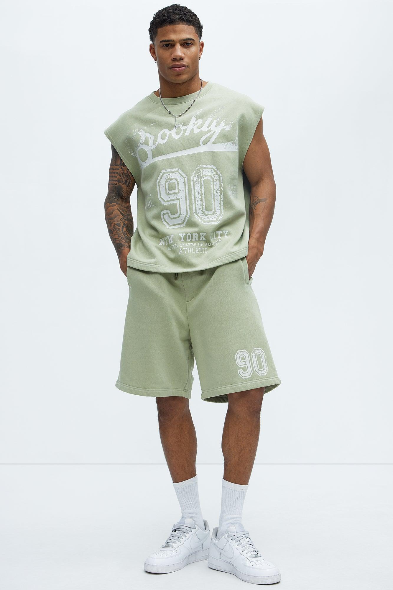 90s Muscle Tee - Green Product Image