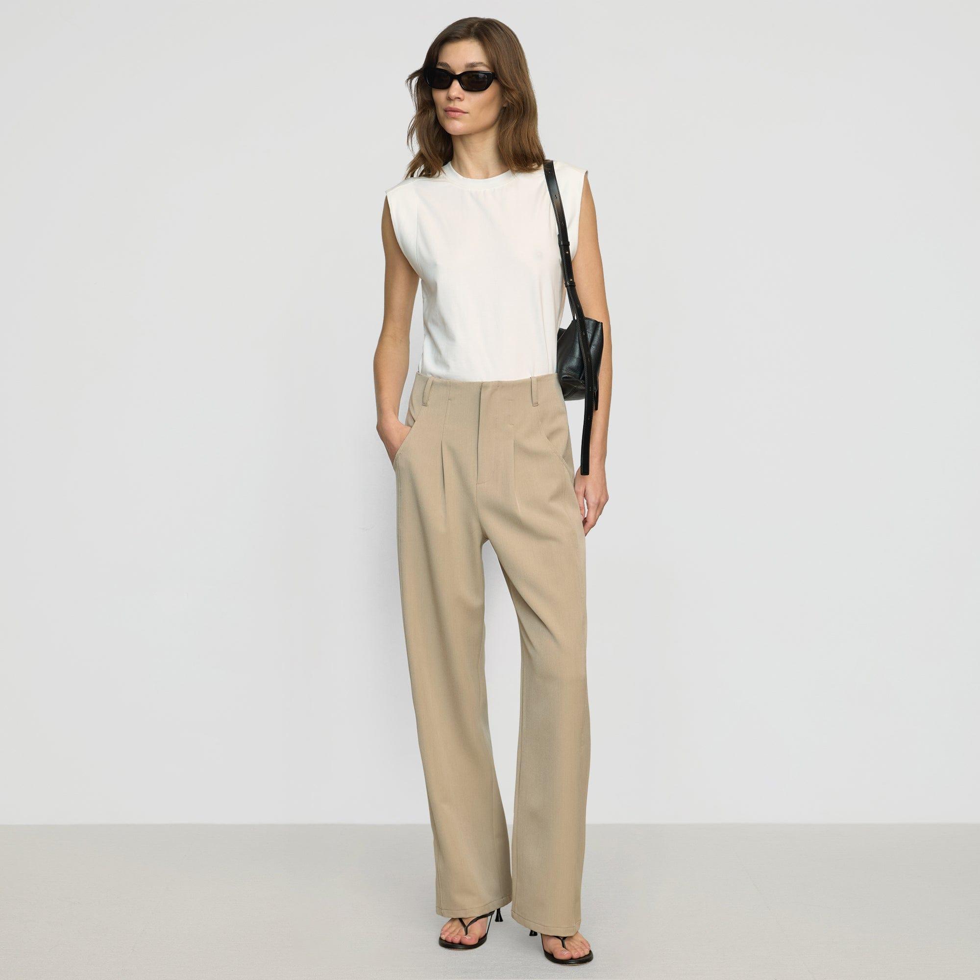 Suni Tailored Straight Leg Pant Product Image