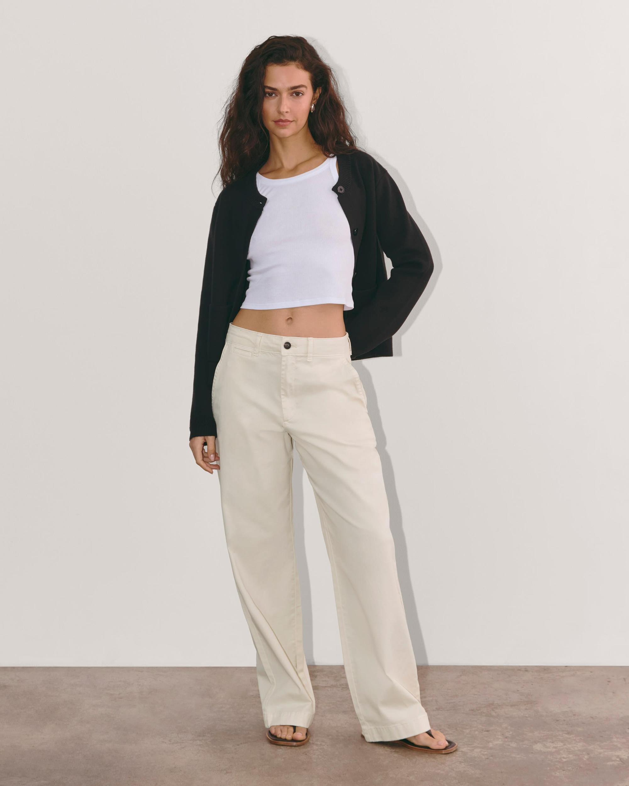 The Wide-Leg Chino Product Image