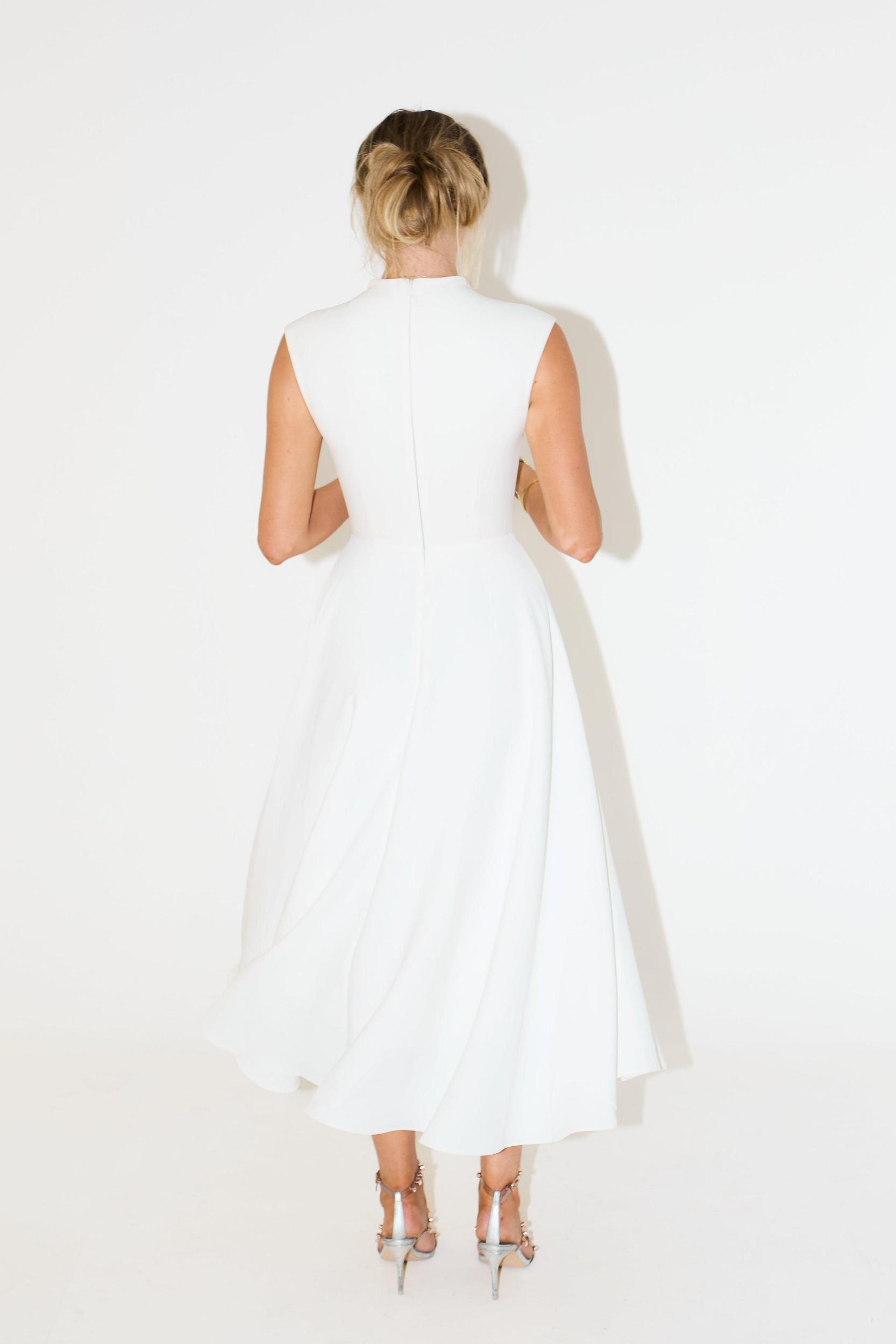 The Ultimate Muse Sleeveless High Waist Midi Dress Product Image