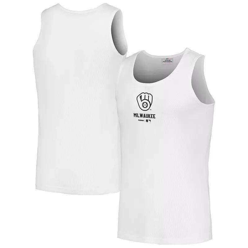 Men's PLEASURES  White Chicago White Sox Two-Pack Tank Top, Size: Large Product Image