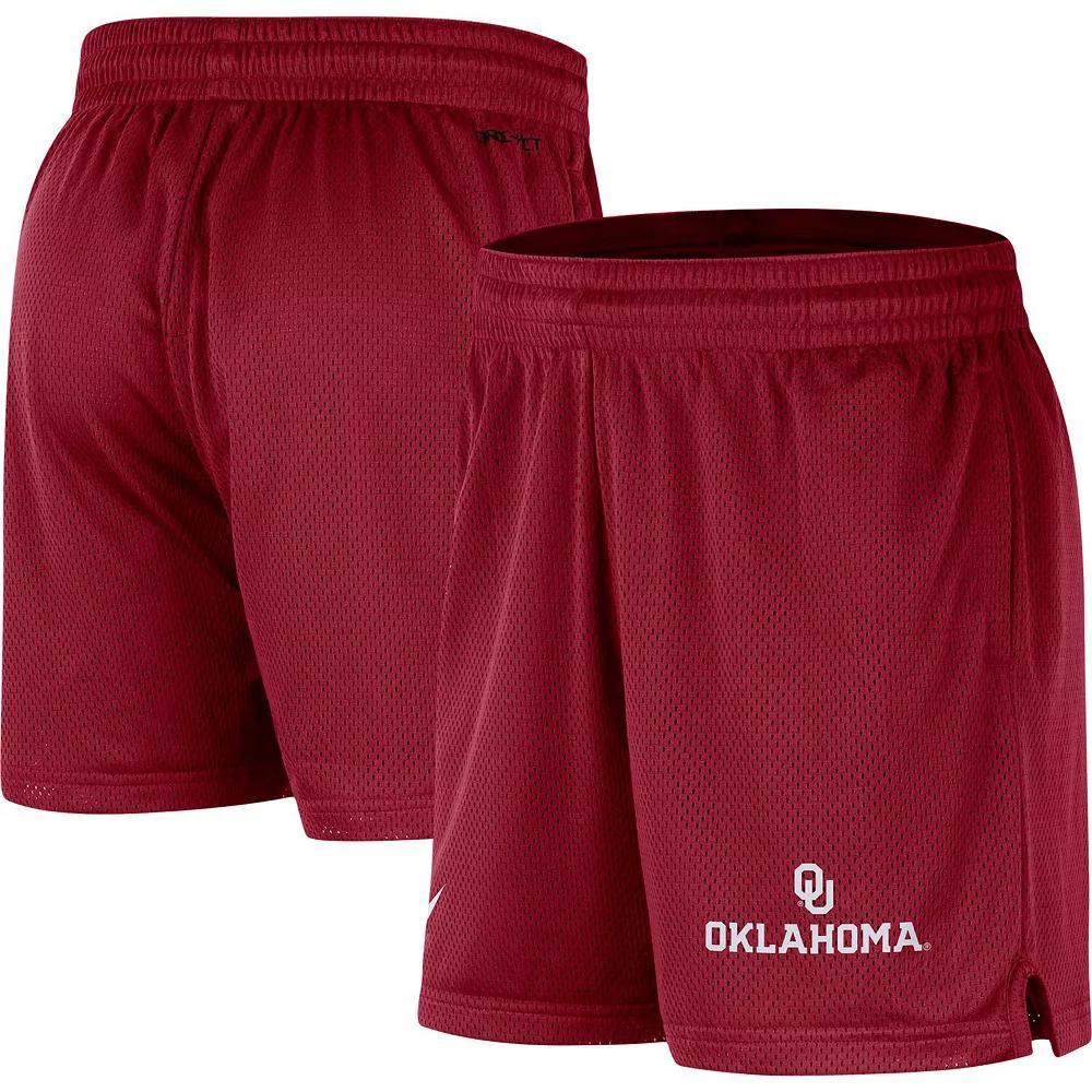 Men's Nike Crimson Oklahoma Sooners Mesh Performance Shorts, Size: XL, Red Product Image