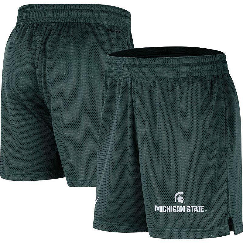 Mens Nike Green Michigan State Spartans Mesh Performance Shorts Product Image