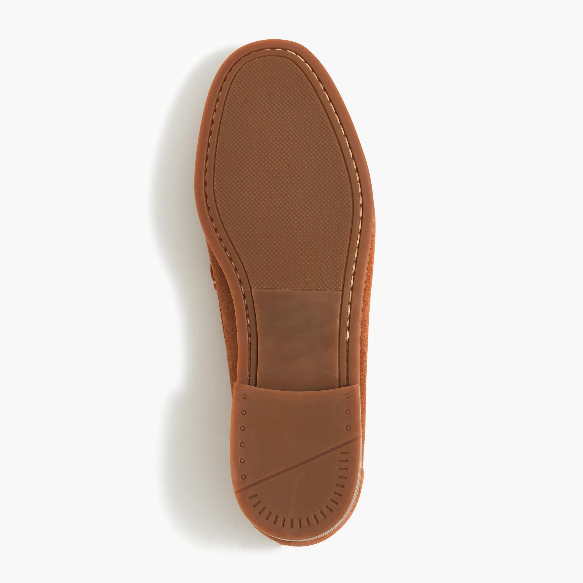 Suede penny loafers Product Image