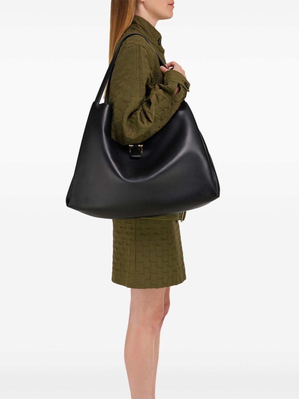 FERRAGAMO Large Tote Bag In Black Product Image