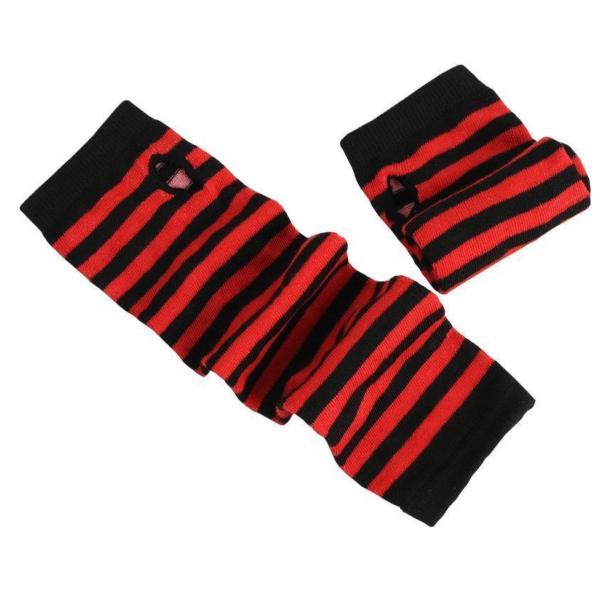Knit Fingerless Gloves Product Image