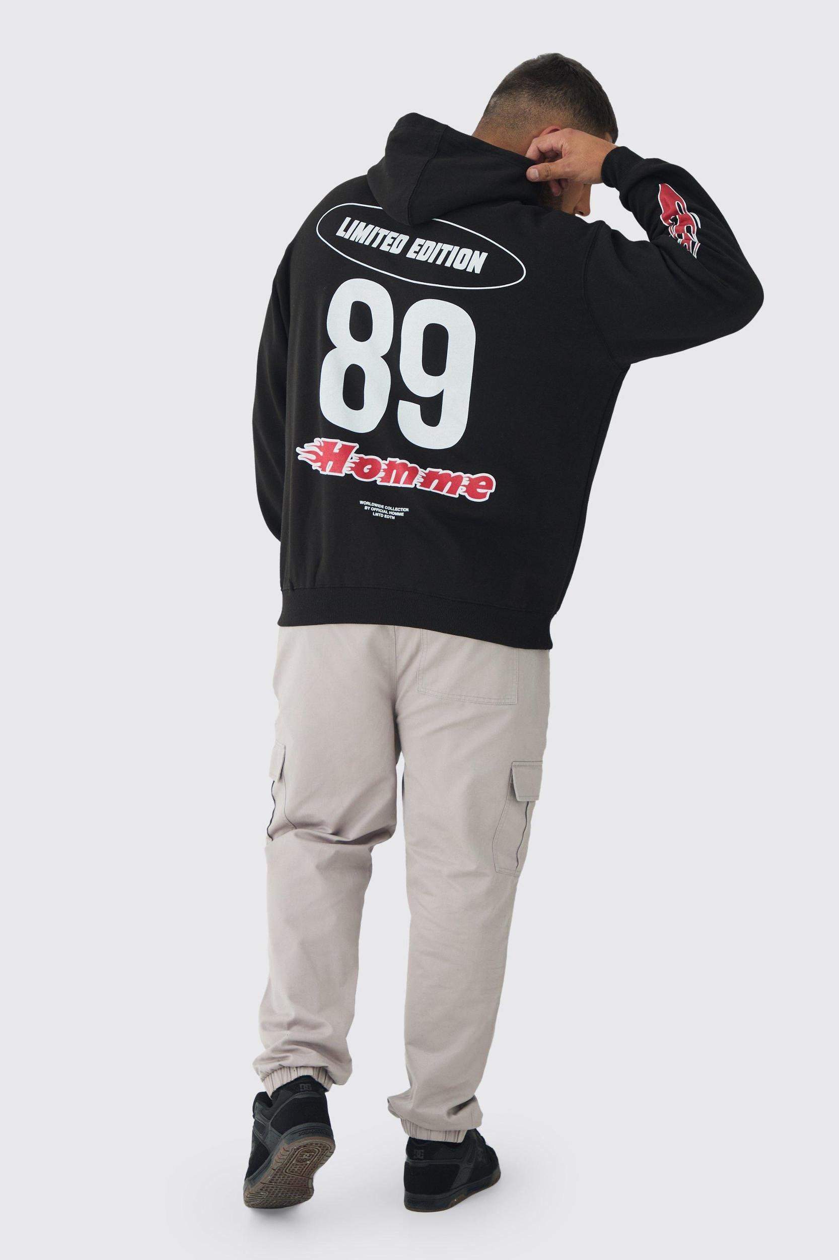 Plus Slim Fit Cargo Pants | boohooMAN USA Product Image