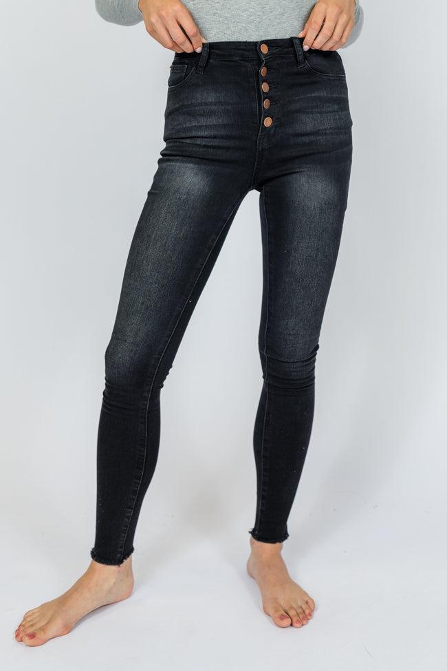 Chelsie Black Skinny Tall Jeans FINAL SALE Product Image