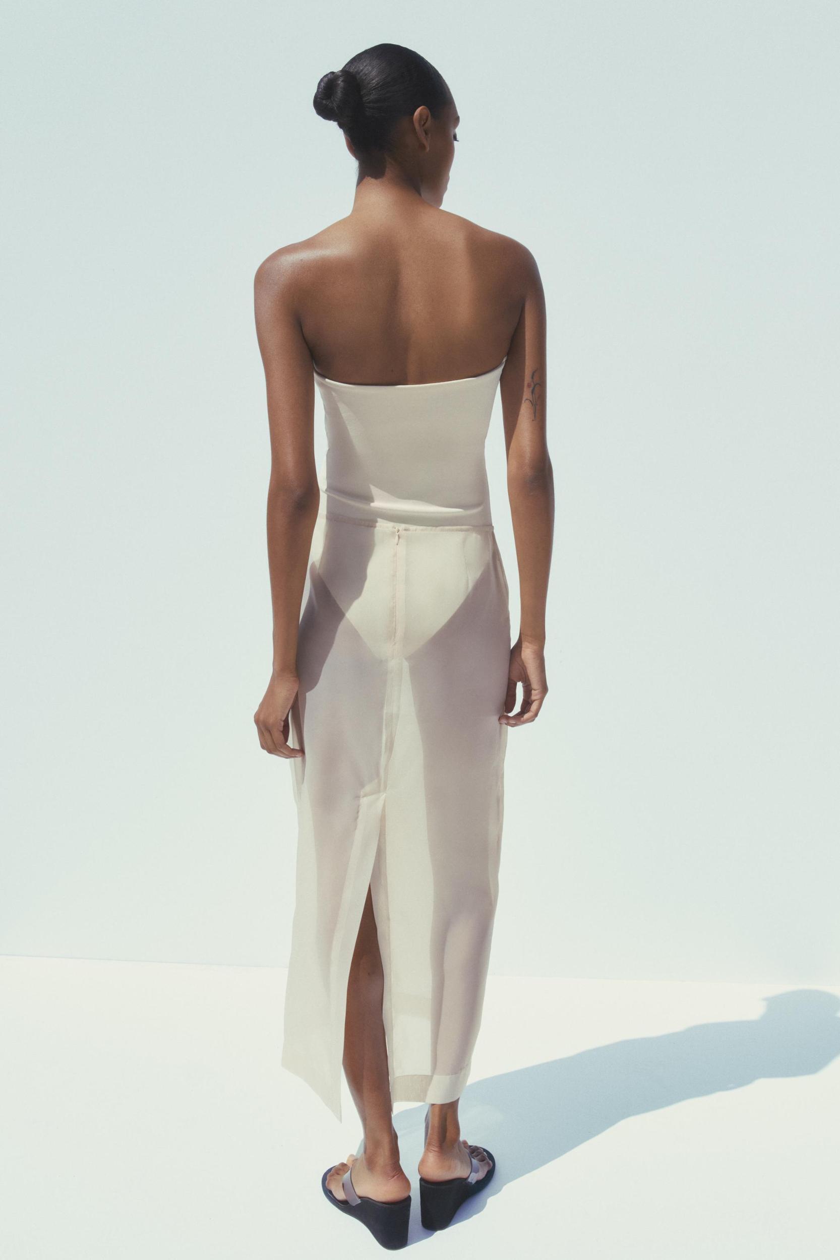 ORGANZA MIDI SKIRT Product Image