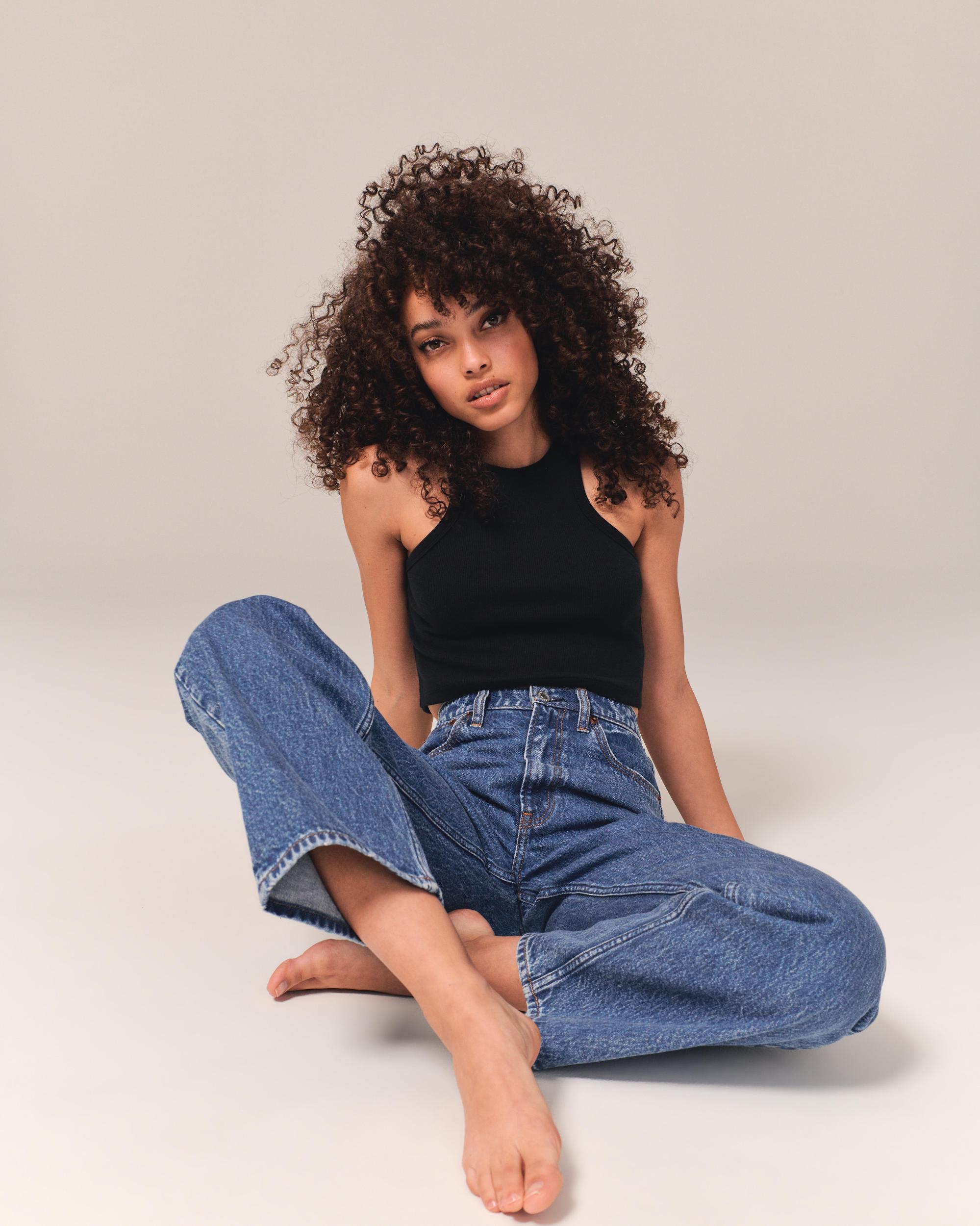 High Rise Loose Jean Product Image