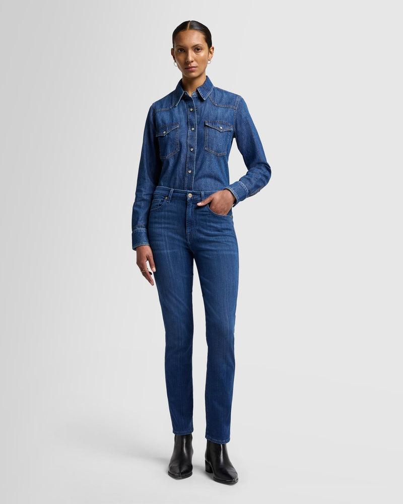 Slim Illusion High Rise Kimmie Straight Product Image