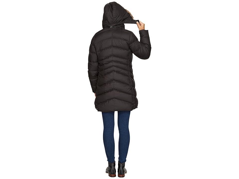 Women's Marmot Montreal Faux Fur Trimmed Removable Hood Down Parka, Size: XL, Black Product Image