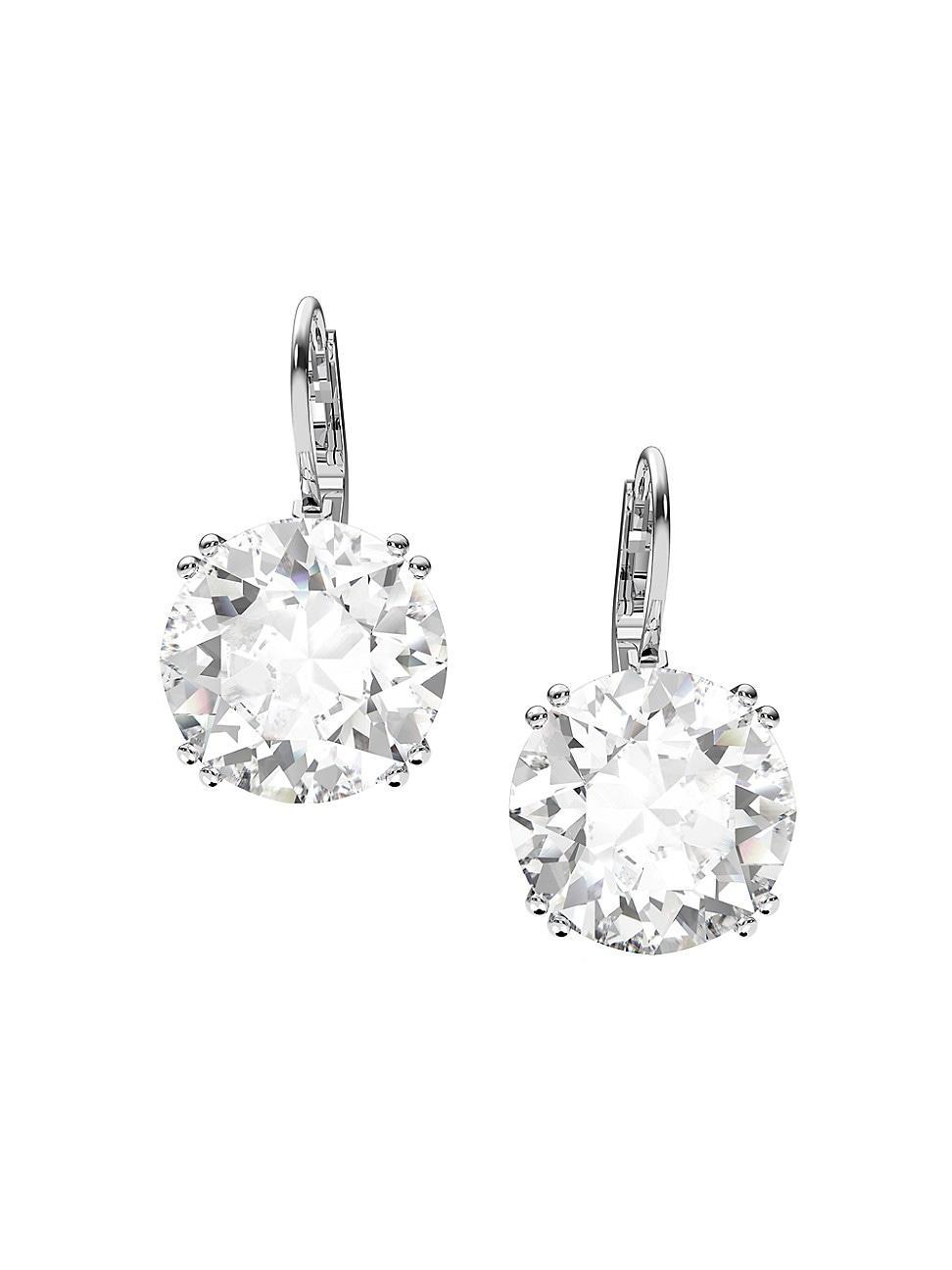 Swarovski Millenia Crystal Drop Earrings in Rhodium Plated Product Image