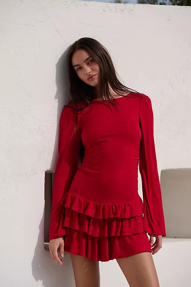 Good Feels Ruffle Long-Sleeve Mini Product Image