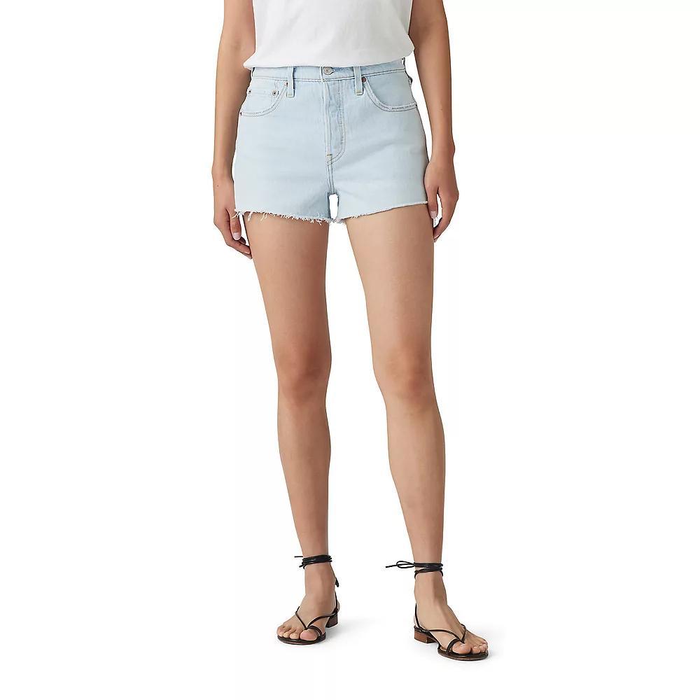 Women's Levi's® 501™ Original Jean Shorts, Size: 34(US 18)Medium, Blank Spot Product Image