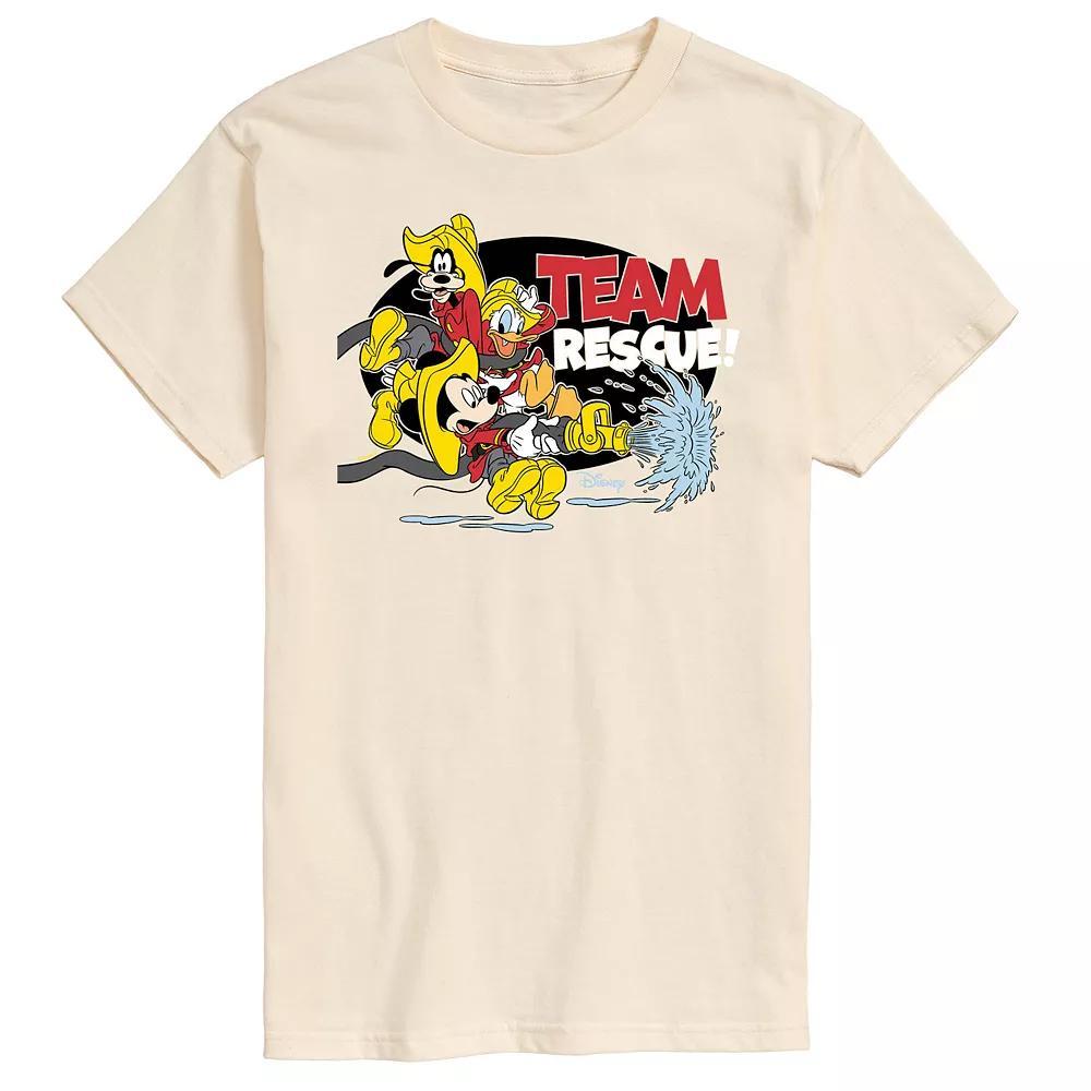 Disneys Mickey Mouse & Friends Mens Team Rescue Graphic Tee Product Image