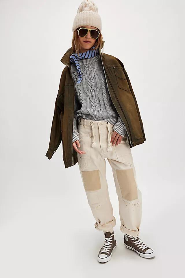 We The Free Aimee Coated Denim Jacket Product Image
