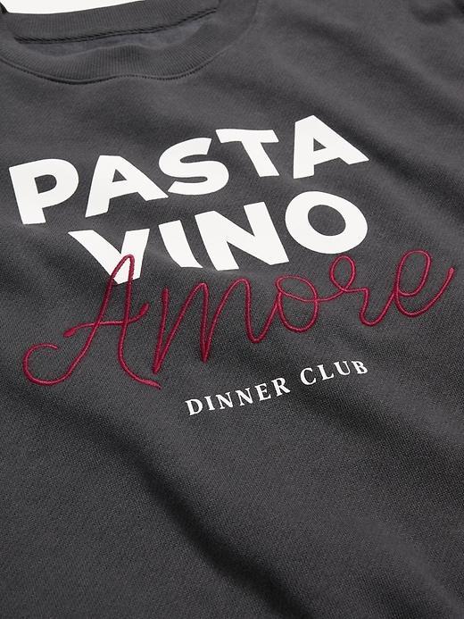 SoComfy Oversized Graphic Sweatshirt Product Image