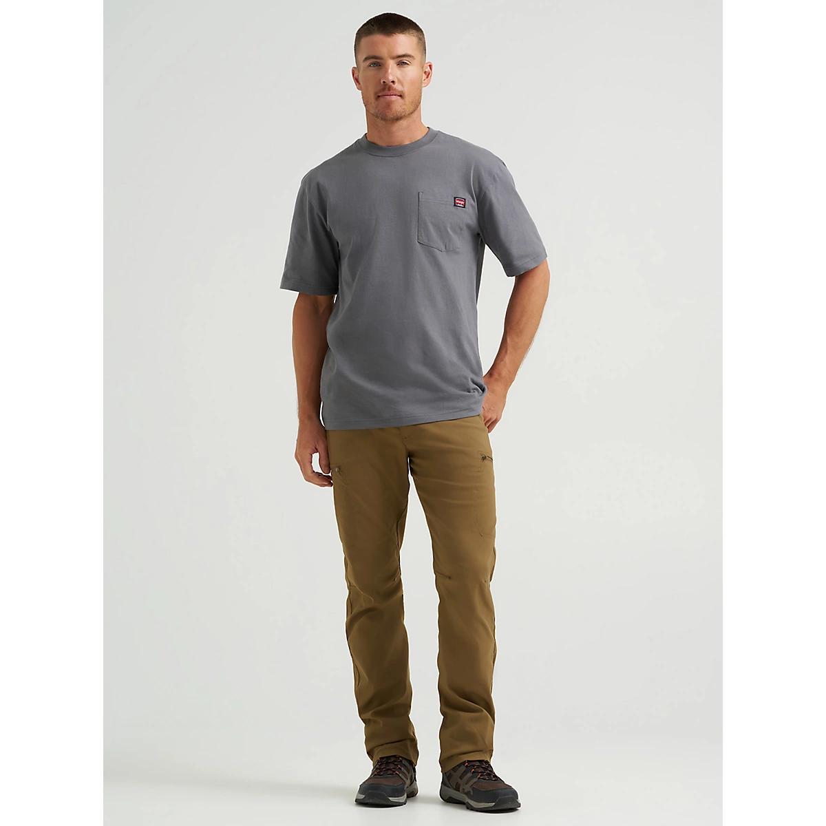 Men's Wrangler® Flex Waist Outdoor Cargo Pant in Kangaroo Product Image