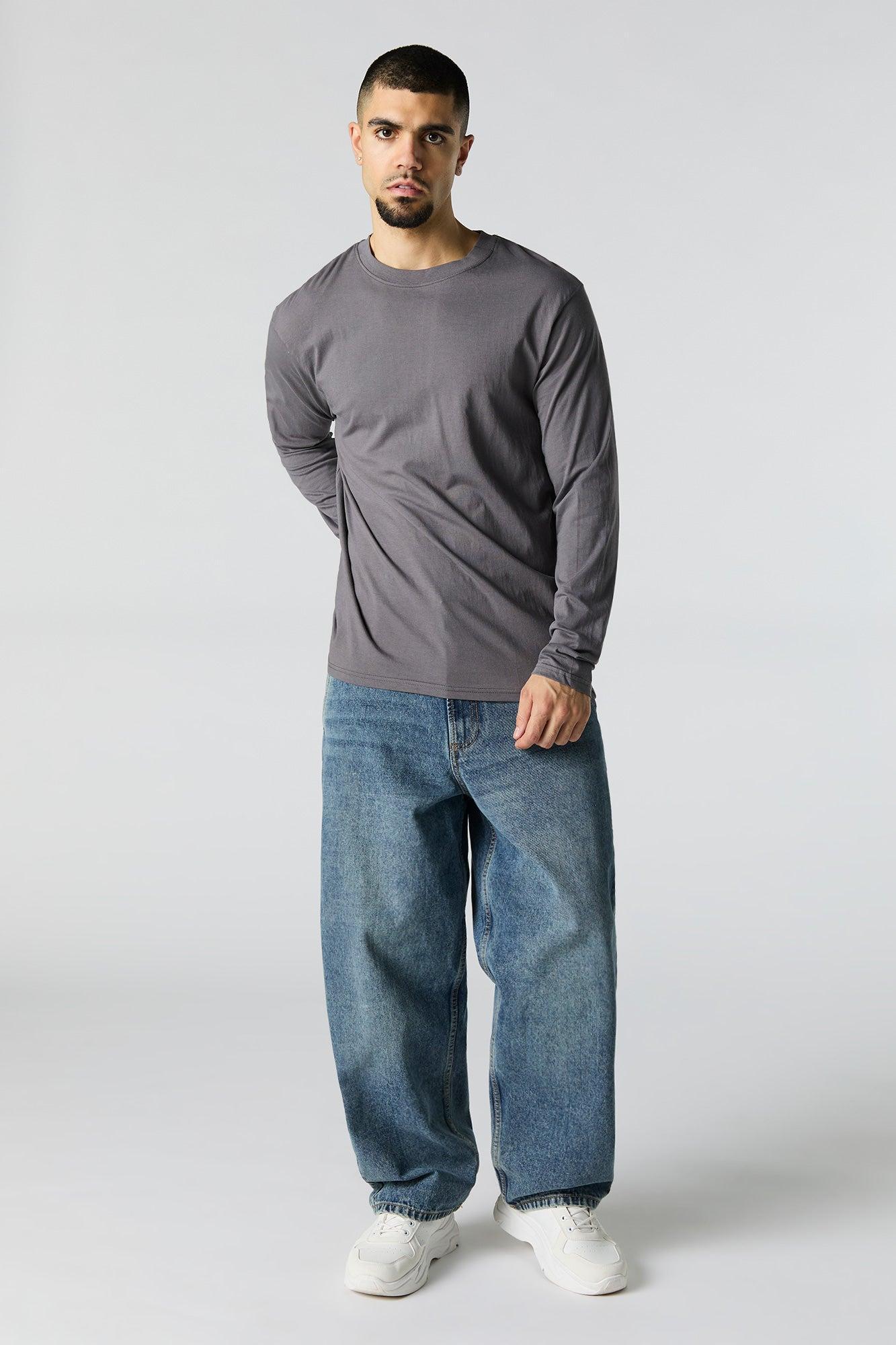 Solid Long Sleeve Top Male Product Image