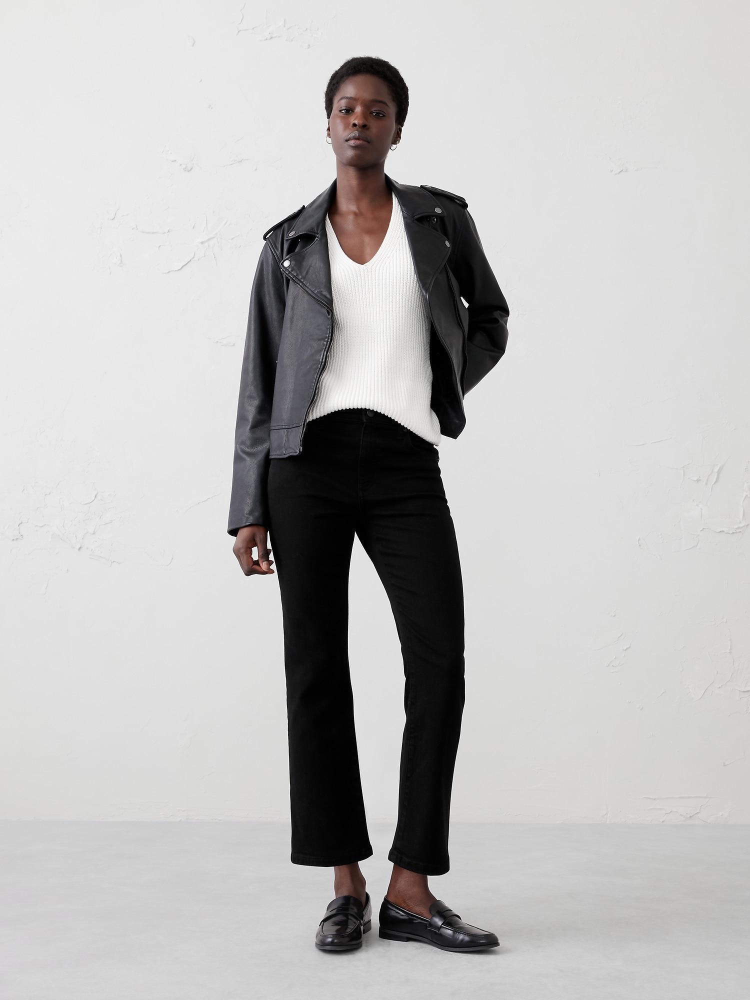 High-Rise Bootcut Cropped Jean Product Image