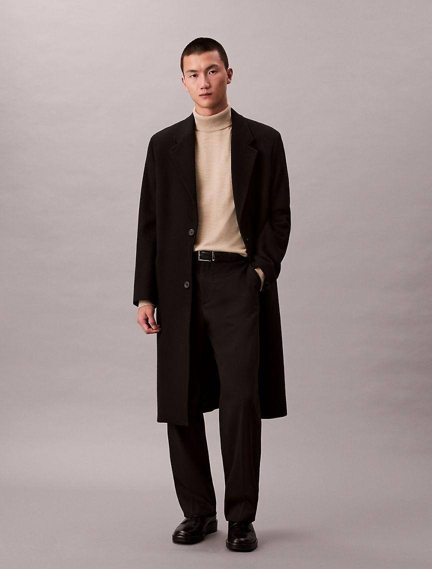 Extra Fine Merino Blend Turtleneck Sweater Product Image