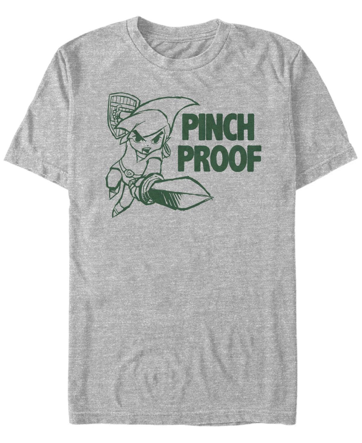 Men's Nintendo Zelda Skill St. Patricks Tee, Size: XL, Athletic Grey Product Image