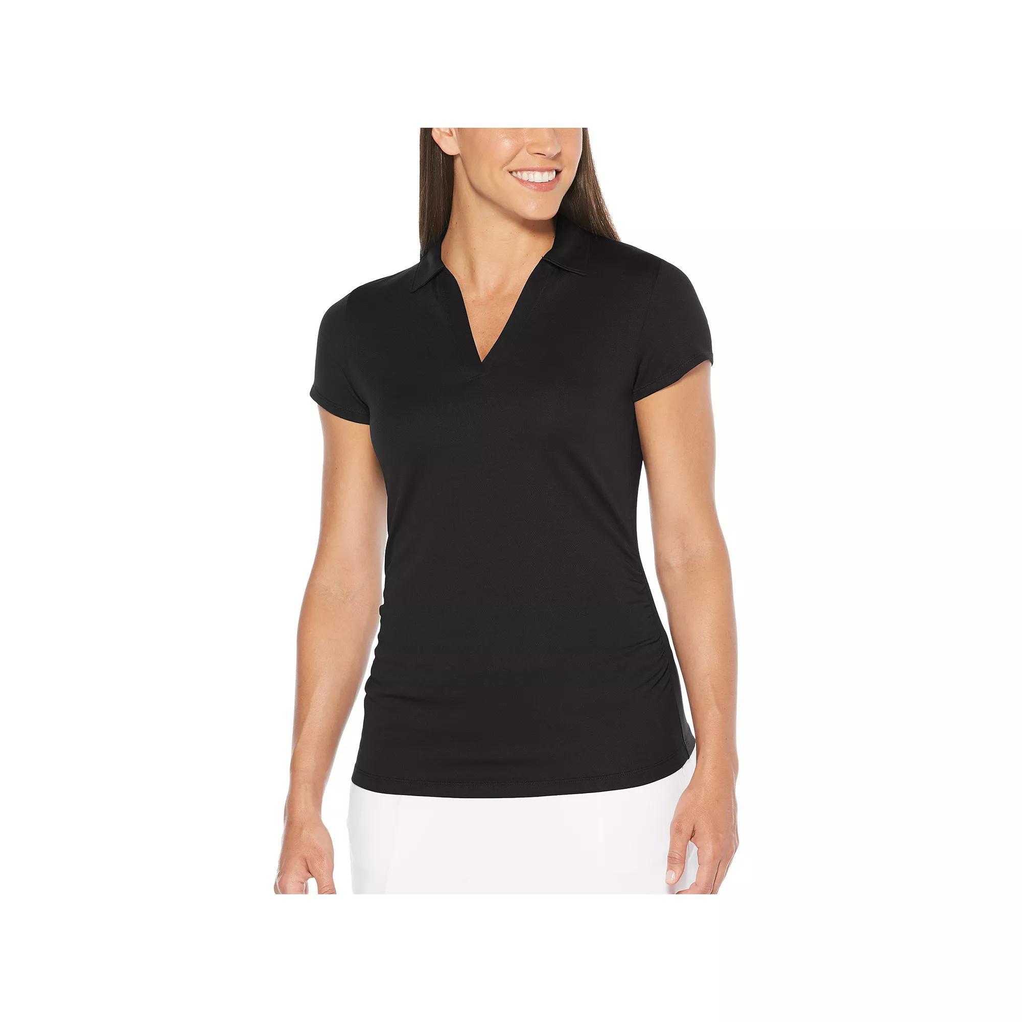 Women's Grand Slam Short Sleeve Golf Polo, Size: Medium, Bright White Product Image