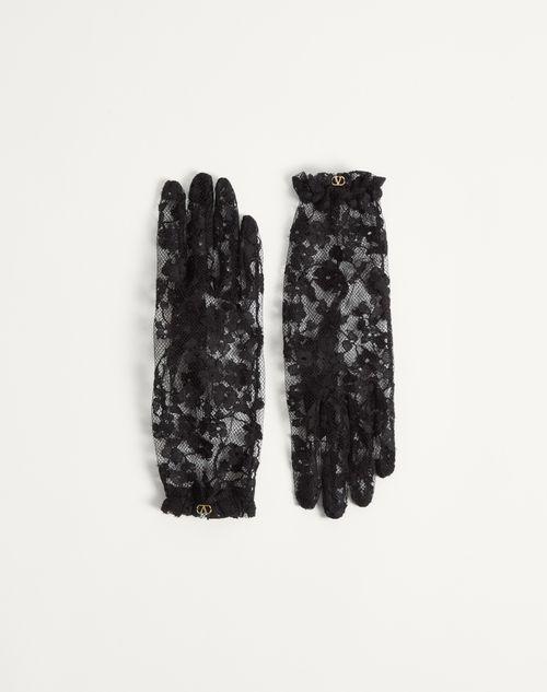 VLOGO SIGNATURE LACE GLOVES Product Image
