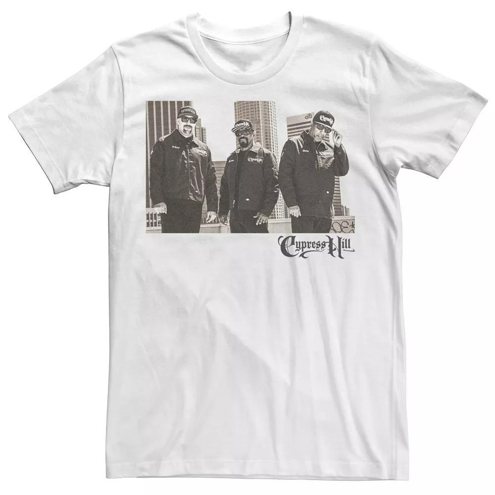 Men's Epic Rights Portrait Black And White Cypress Hill Tee, Size: Large Product Image