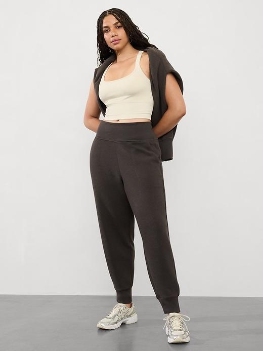 Coaster Luxe Waffle High Rise Jogger Product Image