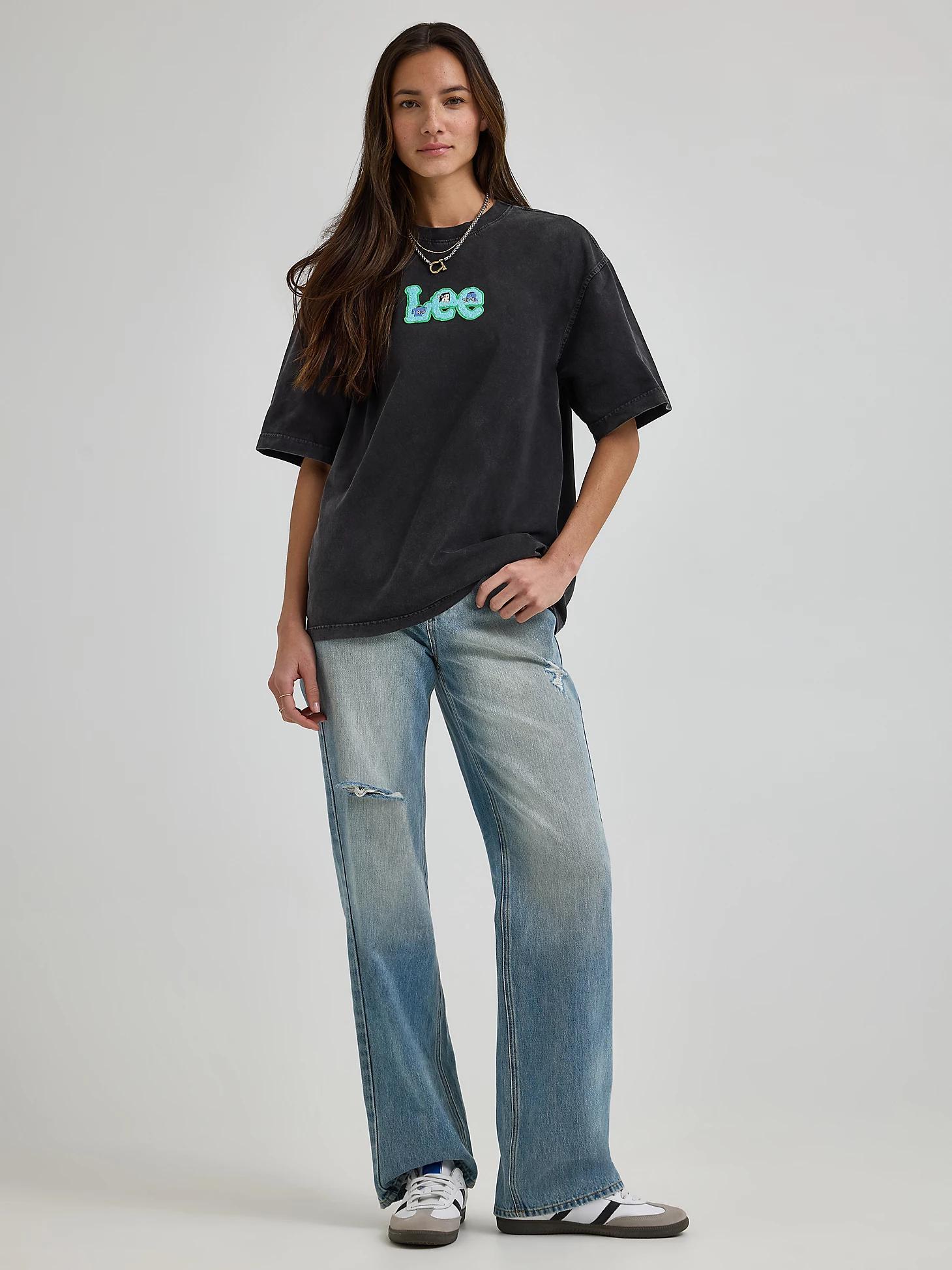 Women's Lee® x Ruohan Wang Logo Tee | Women's Tops & Tees | Lee® Product Image