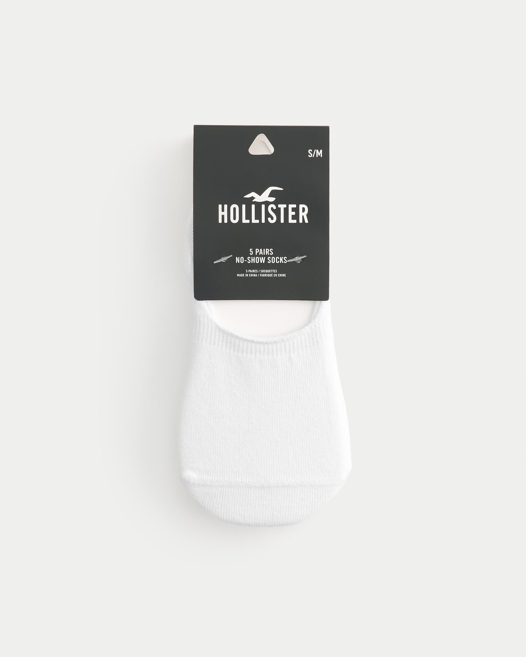 Hollister Logo No-Show Socks 5-Pack Product Image