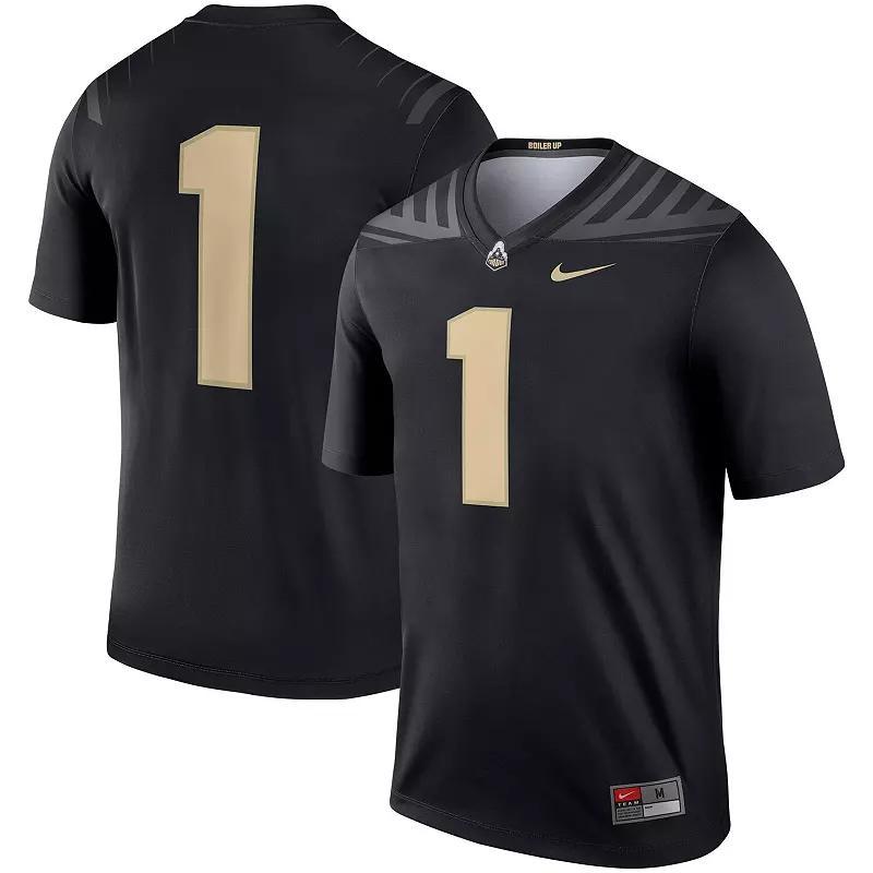 Men's Nike #1 Black Purdue Boilermakers Legend Jersey, Size: Medium Product Image