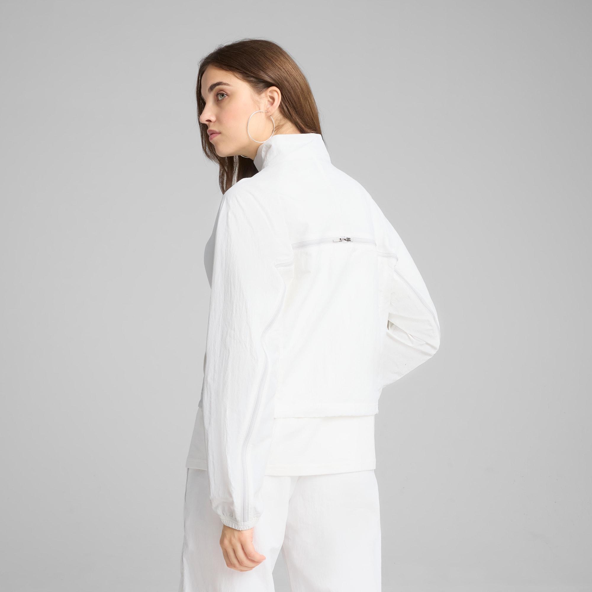 DARE TO Women's Oversized Full-Zip Woven Jacket Product Image