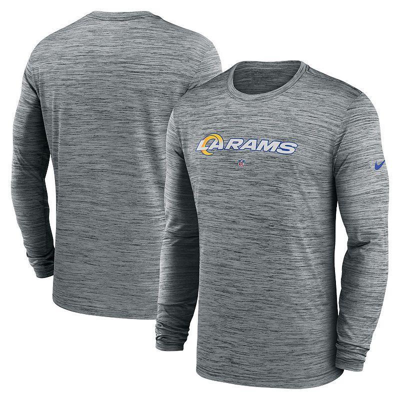 Tampa Bay Buccaneers Sideline Velocity Nike Men's Dri-FIT NFL Long-Sleeve T-Shirt Product Image