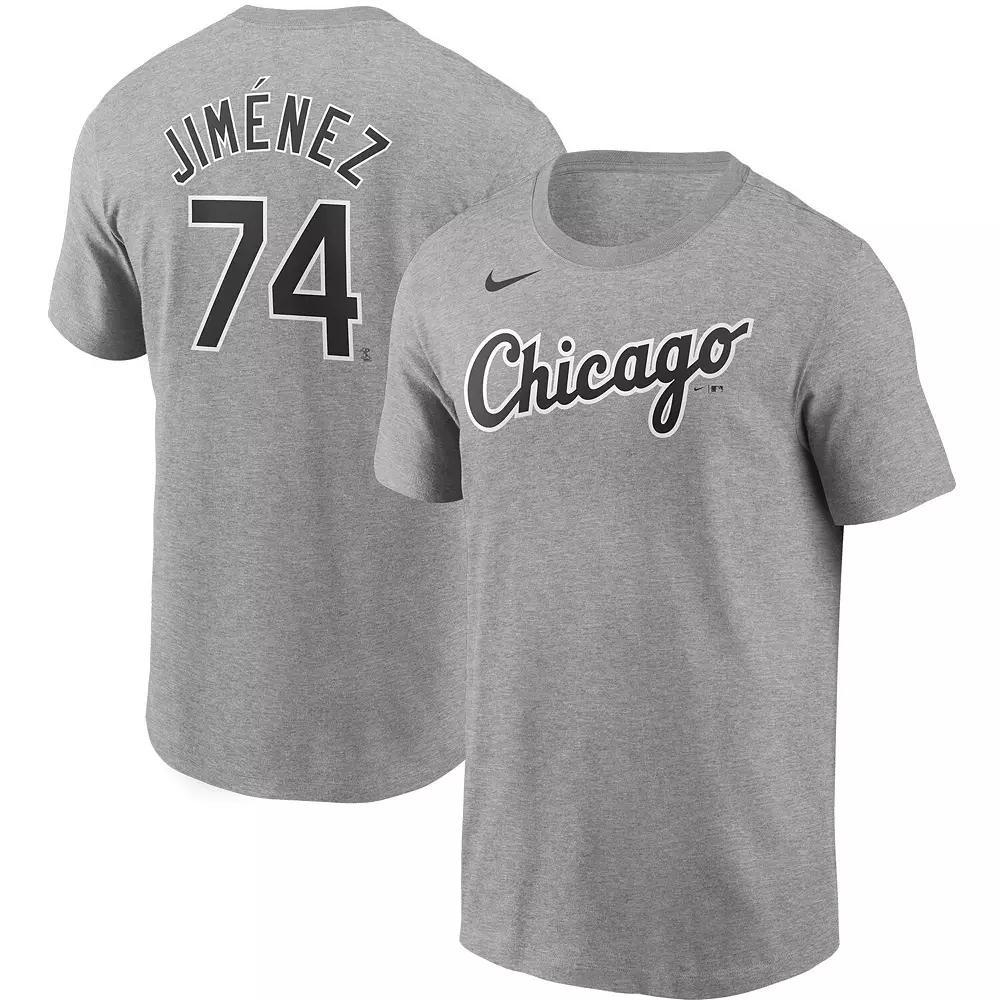 Men's Nike Heather Gray Chicago White Sox Name & Number T-Shirt, Size: XL, Grey Product Image