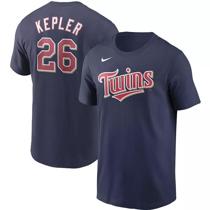 Men's Nike Navy Detroit Tigers Over the Shoulder T-Shirt, Size: Small, Blue Product Image