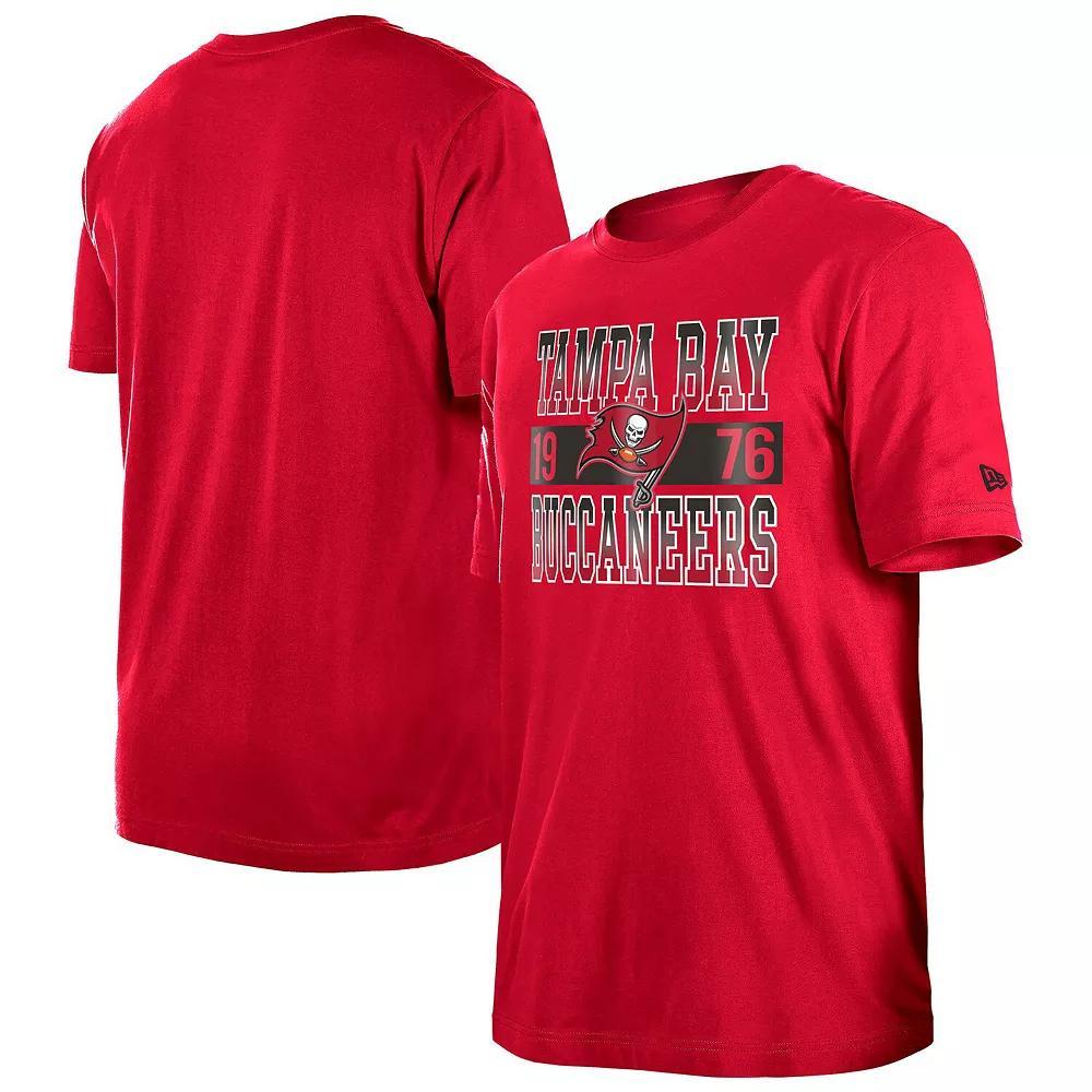 Men's New Era Red Tampa Bay Buccaneers City Team T-Shirt, Size: Small Product Image