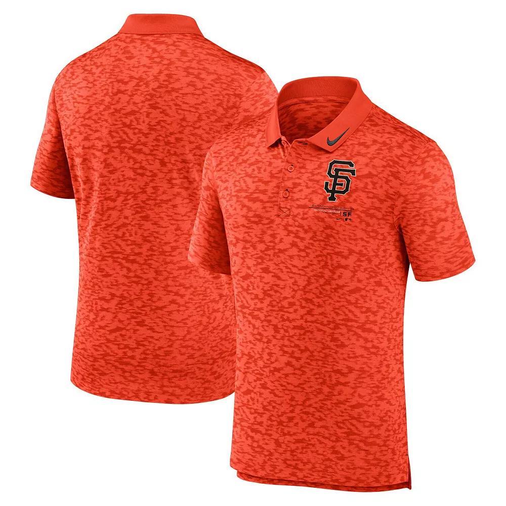 Men's Nike  Orange San Francisco Giants Next Level Performance Polo, Size: Large Product Image