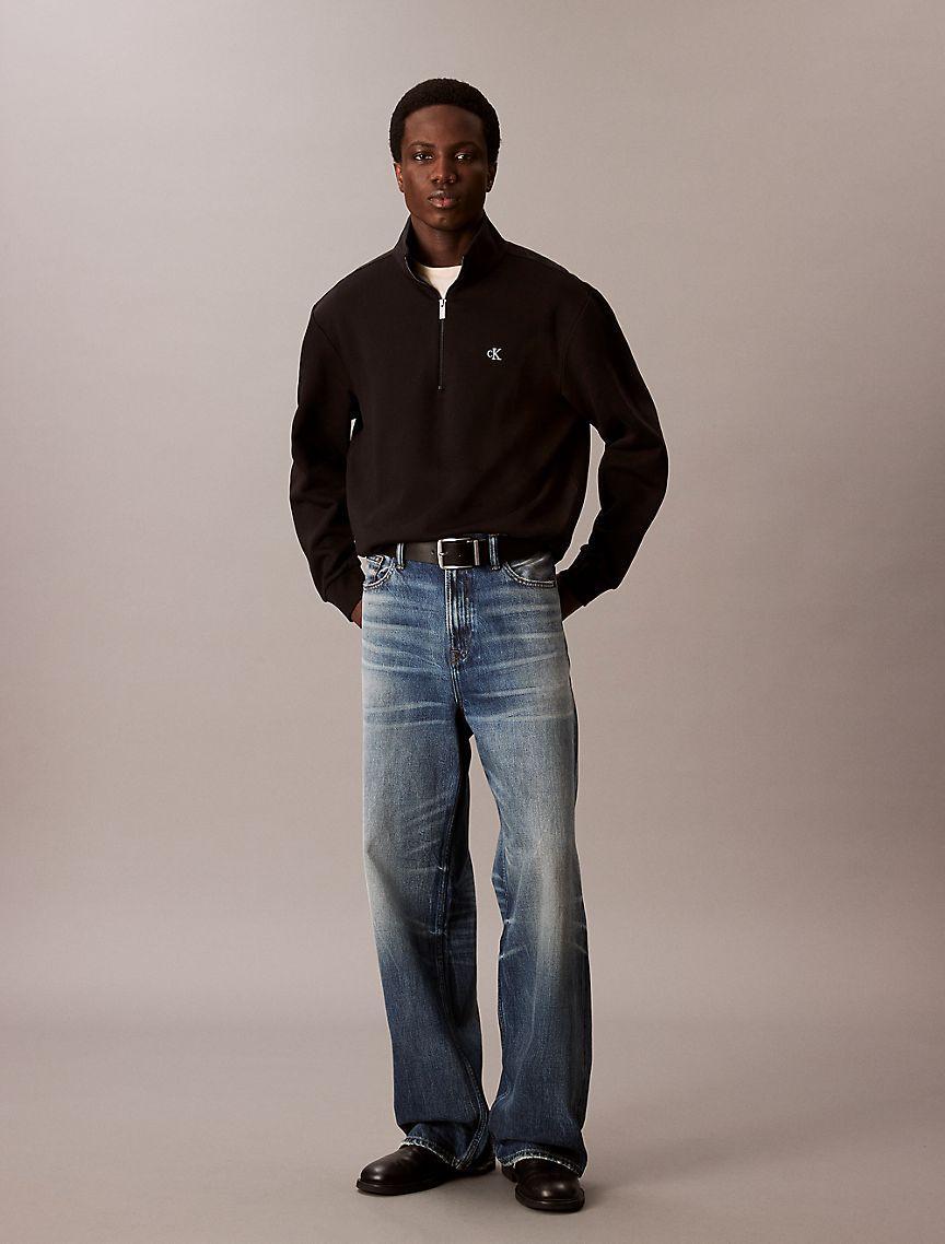 Archive Logo Fleece Quarter Zip Sweatshirt Product Image