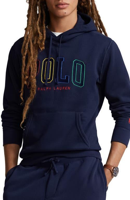 Polo Ralph Lauren The RL Fleece Logo Hoodie (Post ) Men's Clothing Product Image