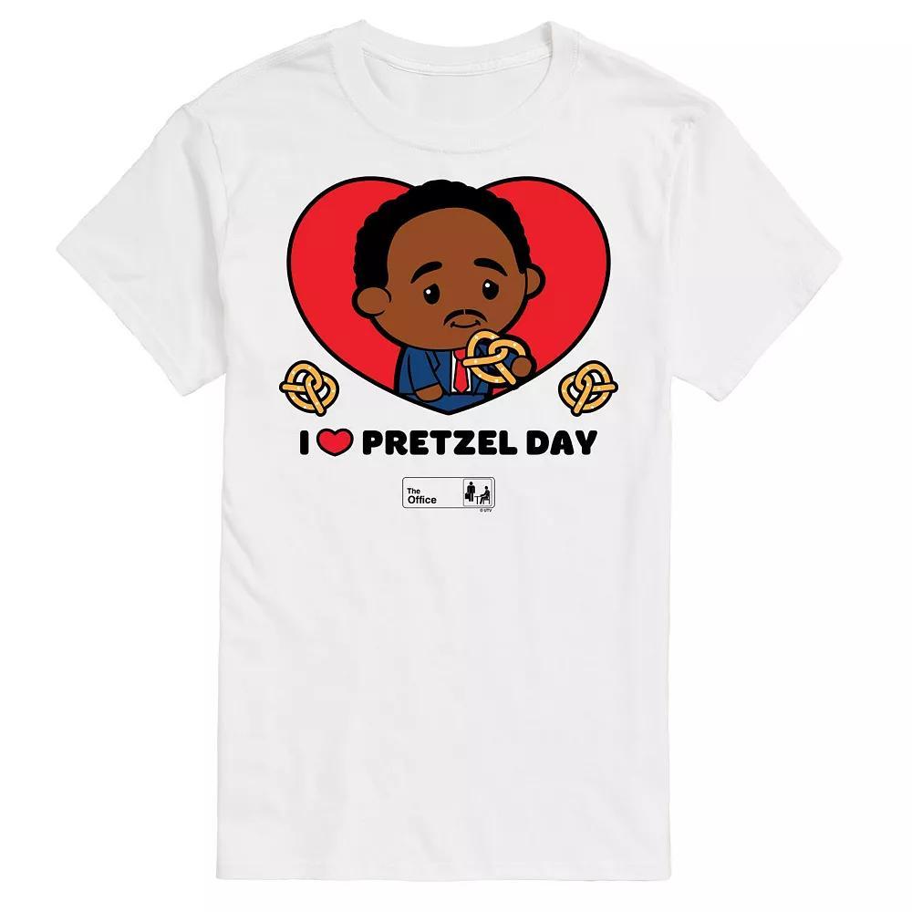 Big & Tall The Office Pretzel Day Graphic Tee, Mens Product Image