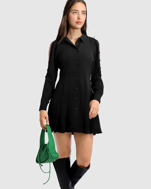 Belle & Bloom Boy Meets Girl Mini Dress in Black at Nordstrom, Size X-Small Au Product Image