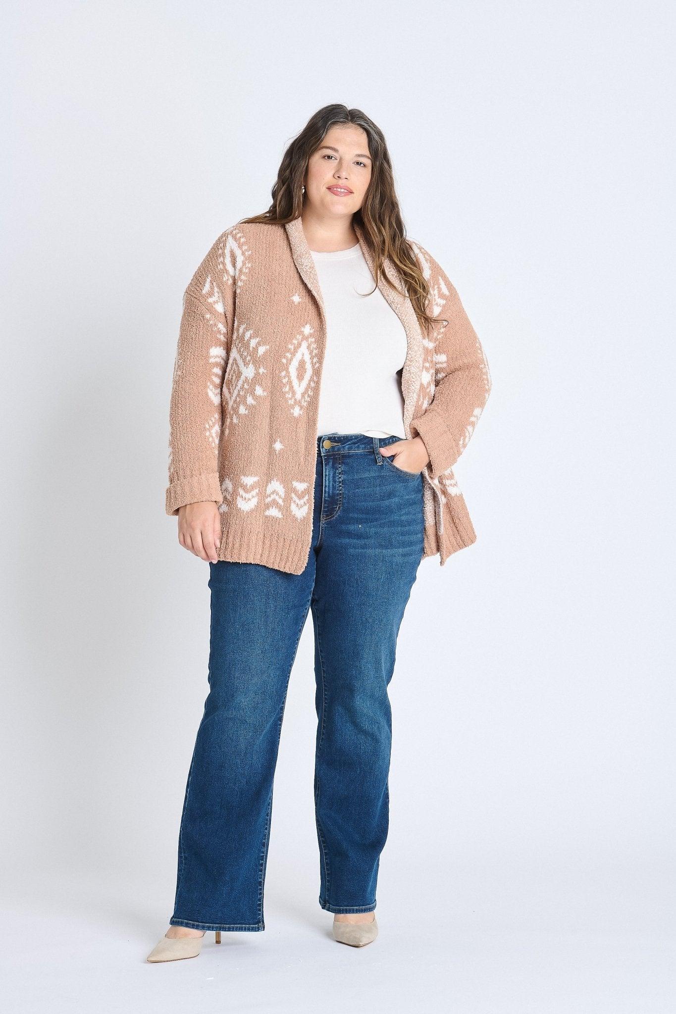 Cozy Sherpa Cardigan Product Image