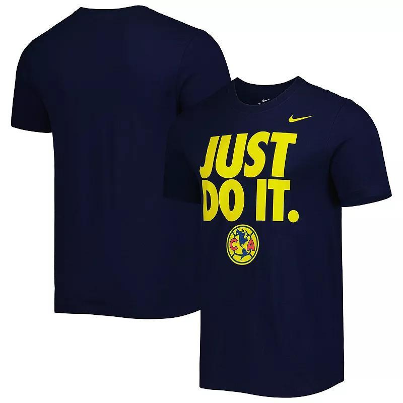 Mens Nike Navy Club America Just Do It T-Shirt Caf Blue Product Image