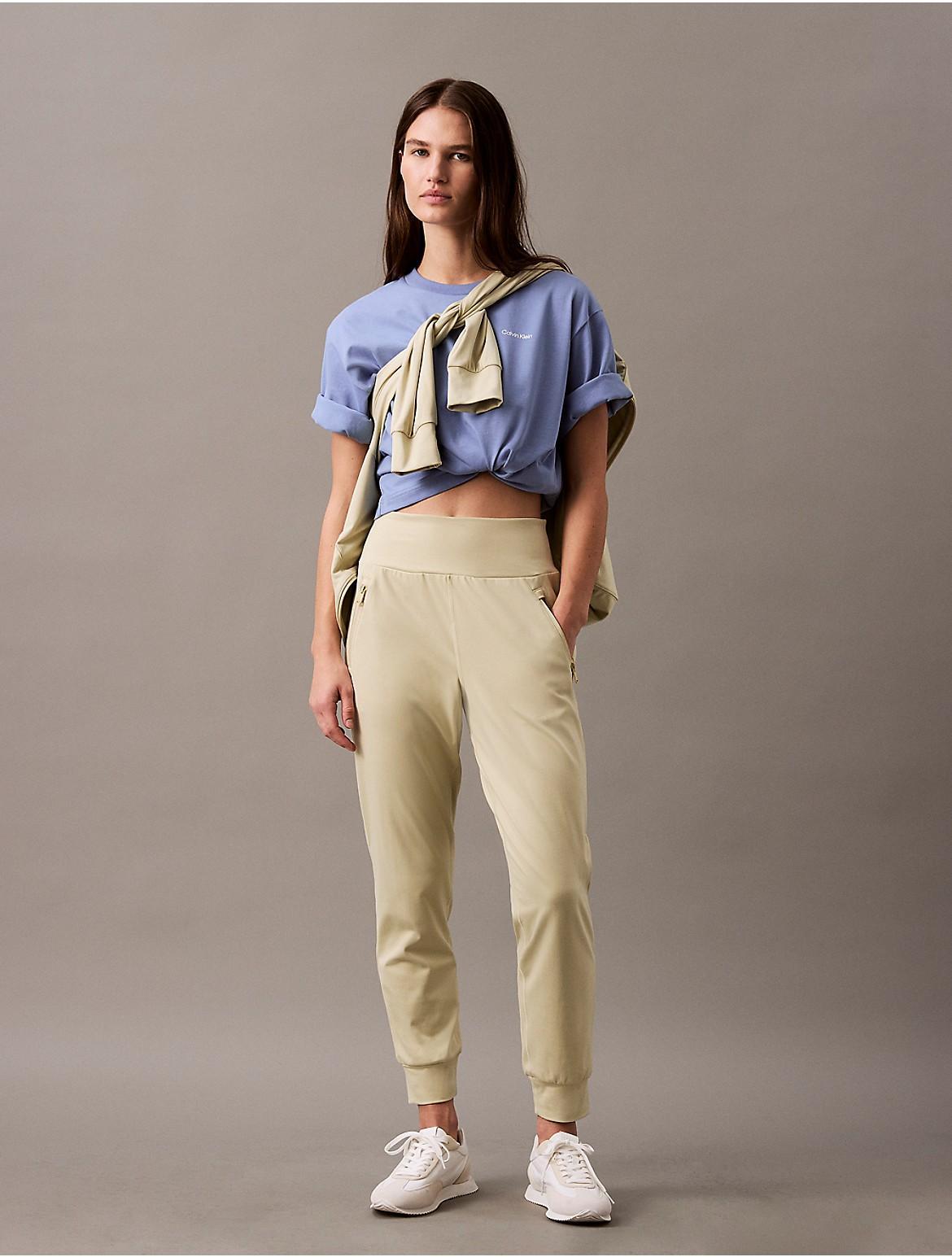 Calvin Klein Women's Soft Stretch Sport Jogger - Grey - M Product Image