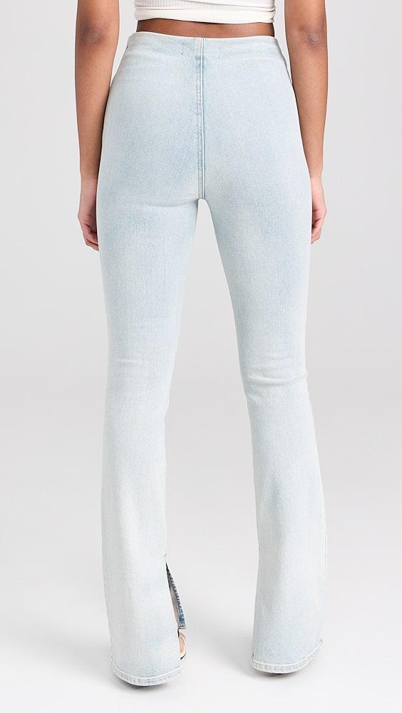 EB Denim Split Hem Jeggings | Shopbop Product Image