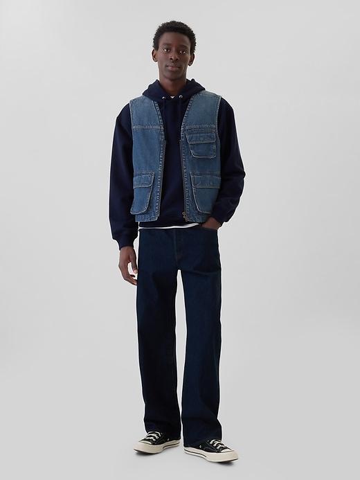Utility Denim Vest Product Image